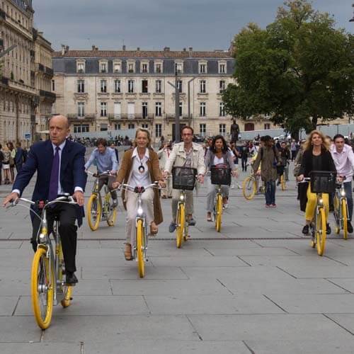 The first 160 Pibal bikes come to Bordeaux - 