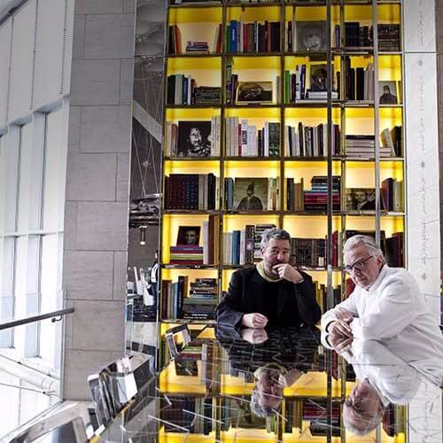 Philippe Starck designed the new Alain Ducasse  IDAM restaurant in the Museum of Islamic Art, Doha. - 