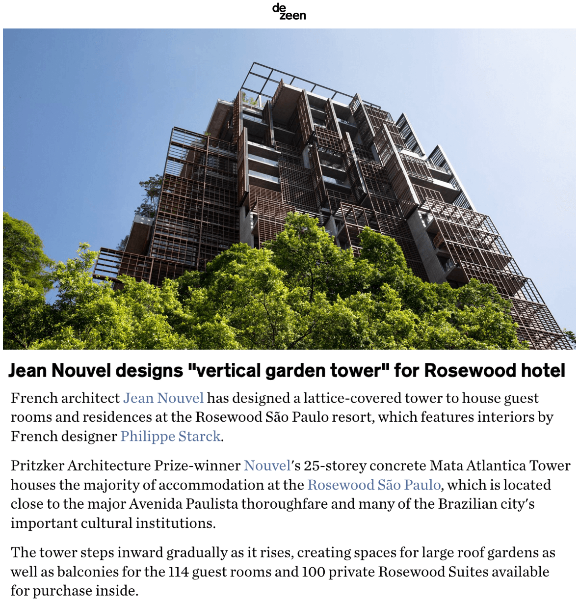 Jean Nouvel designs 